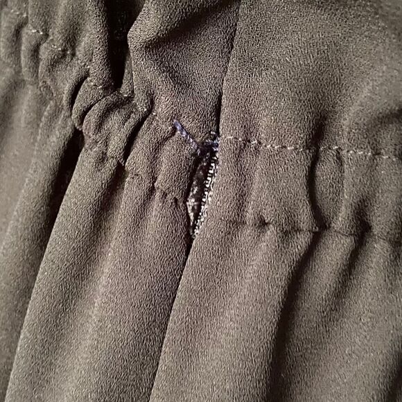 Delfi Collective Black Bonnie Lace-Up Ruffle Jumpsuit - Picture 15 of 16